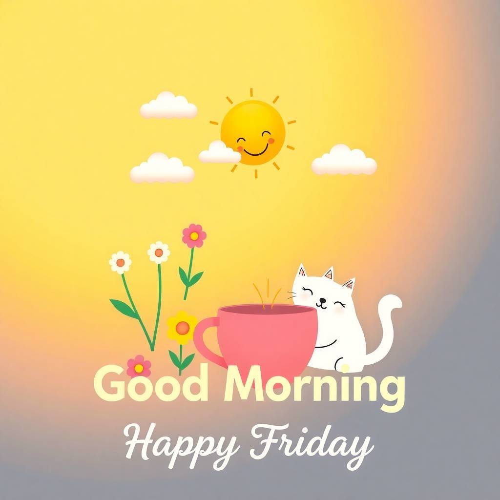 Good Morning Happy Friday Images to Share 24 Good Morning happy friday images