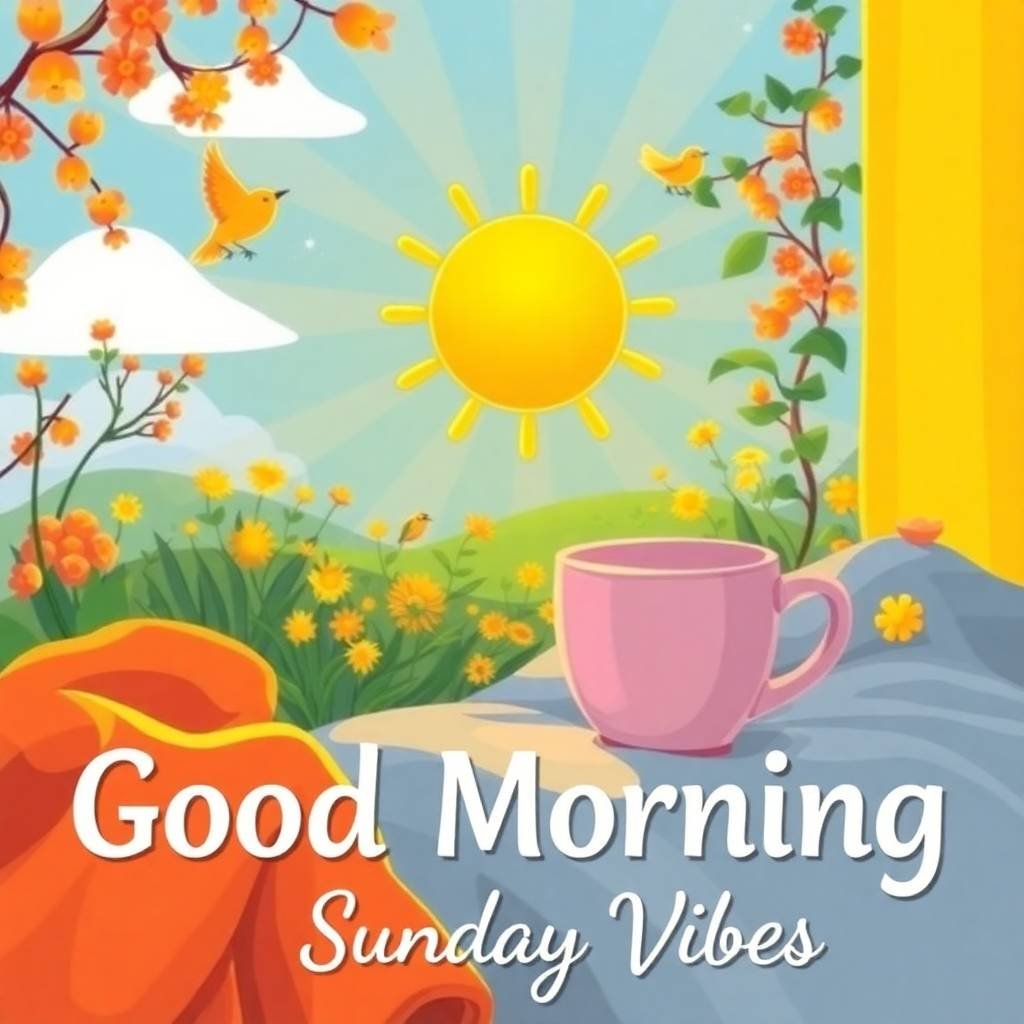 Good Morning Sunday Images to Brighten Your Day 13 good morning sunday images