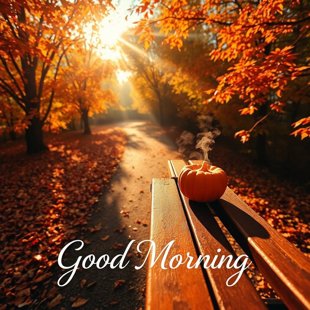 good morning fall images