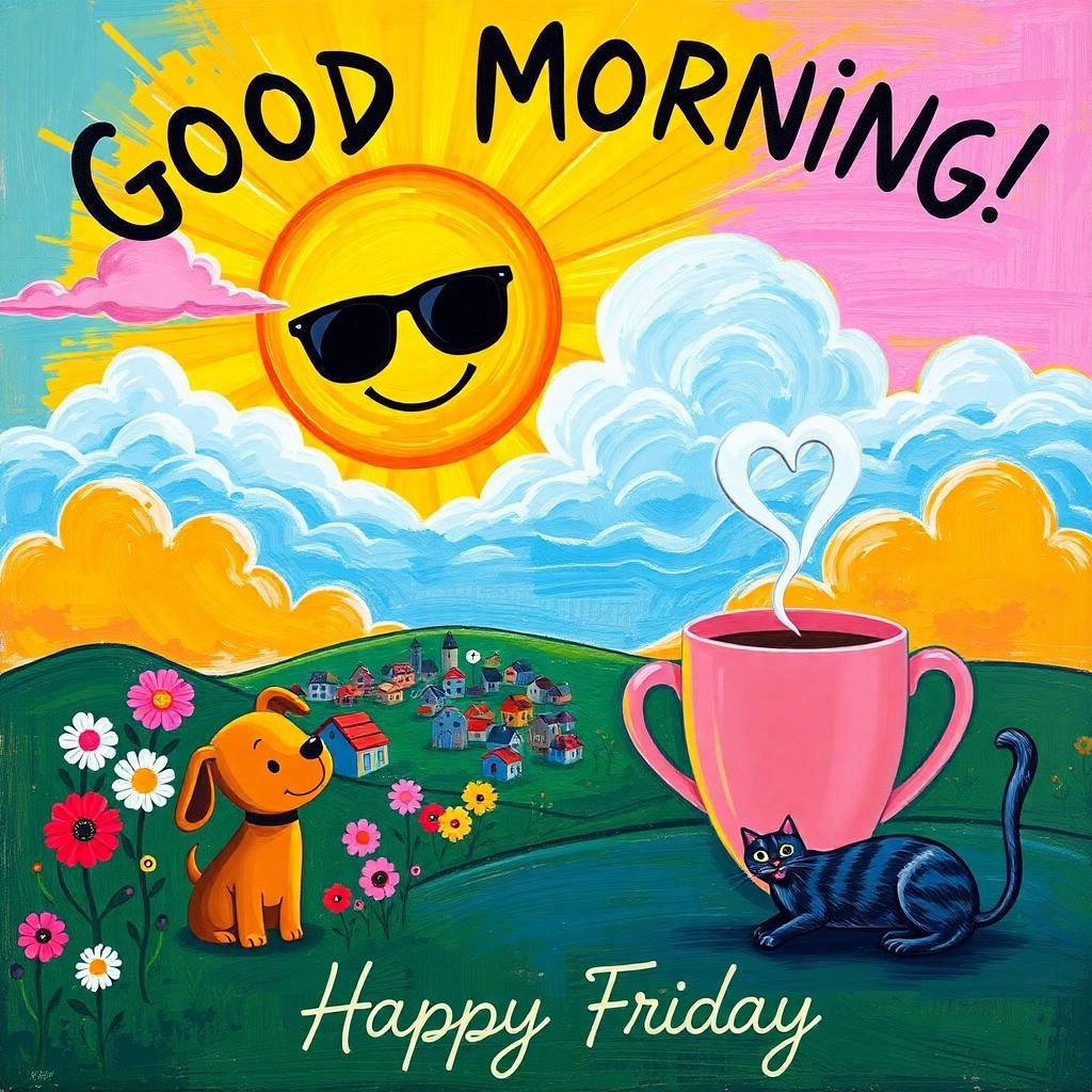 Good Morning Happy Friday Images to Share 9 Good Morning happy friday images