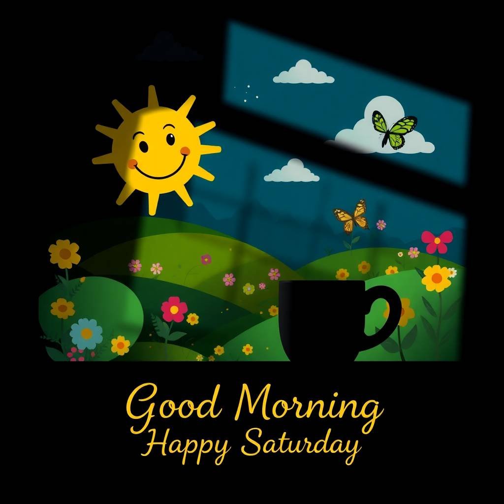 Brighten Up with Good Morning Happy Saturday Images 8 good morning happy saturday images