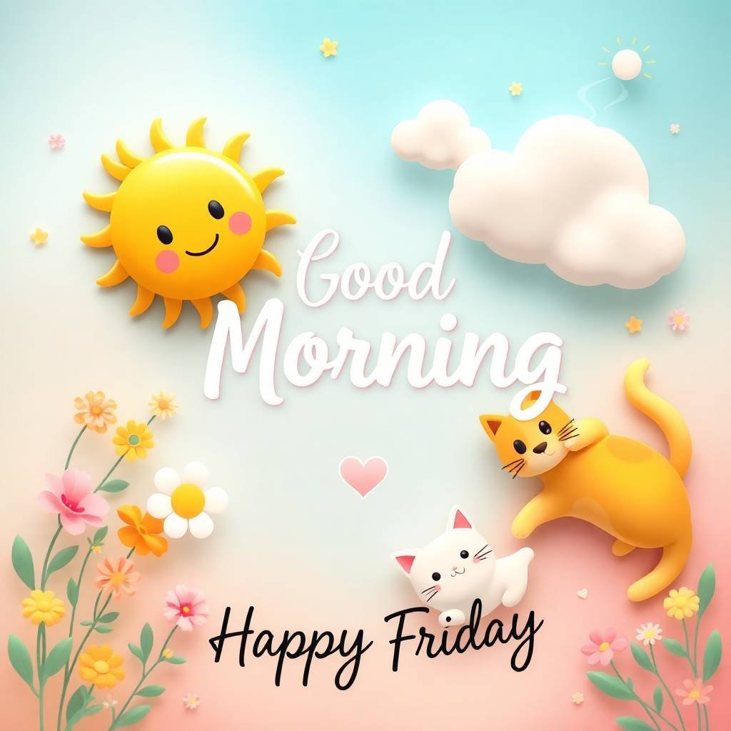 Good Morning Happy Friday Images to Share 17 Good Morning happy friday images