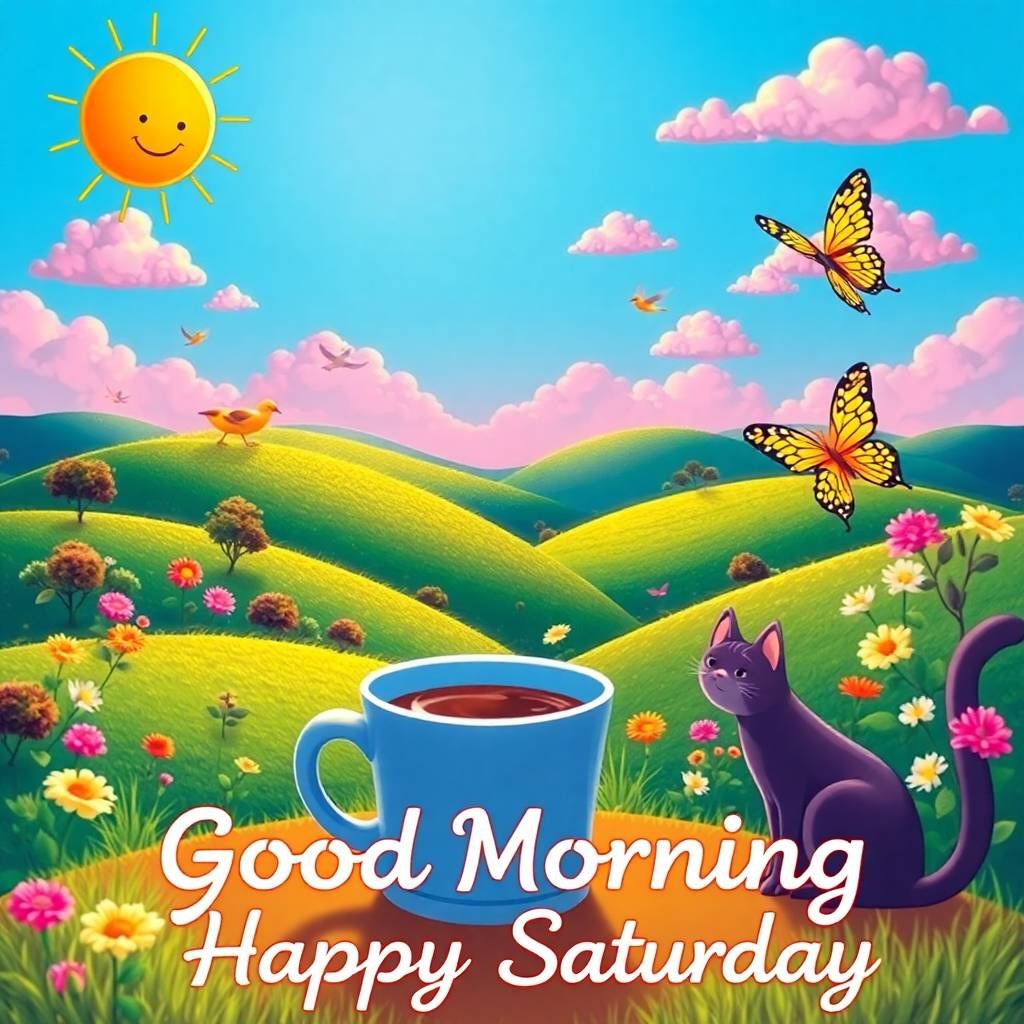 Brighten Up with Good Morning Happy Saturday Images 22 good morning happy saturday images