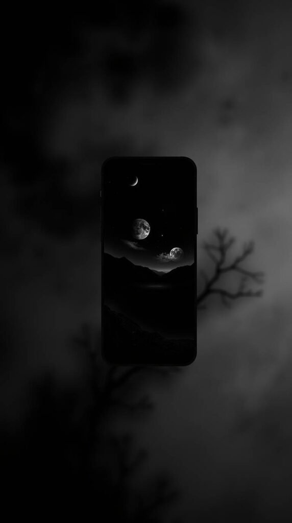 The Best Dark iPhone Wallpapers to Create a Moody Vibe (Dark Mode Aesthetic) 2 l