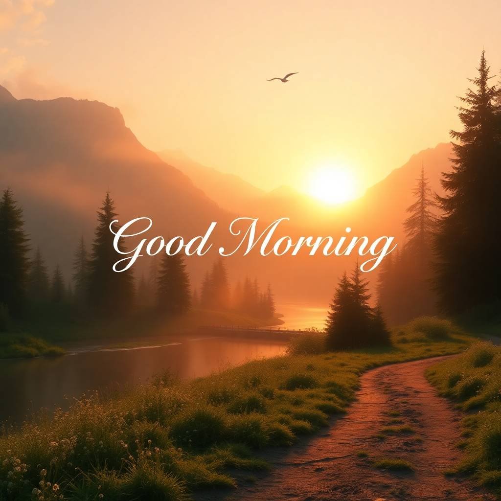Beautiful Sunrise Good Morning Images with Nature 8 sunrise good morning images with nature