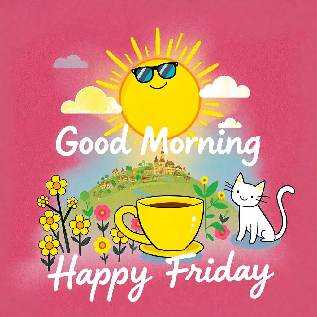 Good Morning Happy Friday Images to Share 19 Good Morning happy friday images