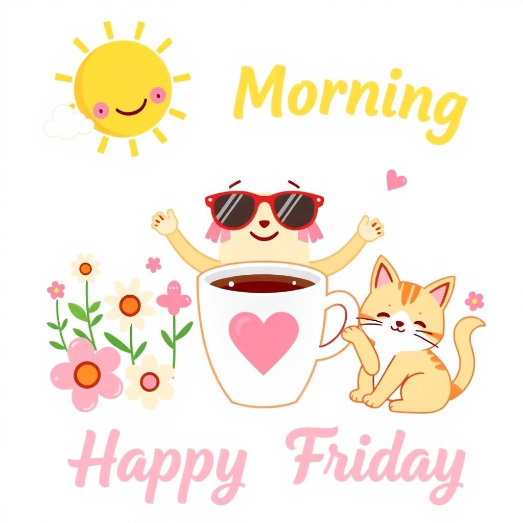 Good Morning Happy Friday Images to Share 25 Good Morning happy friday images