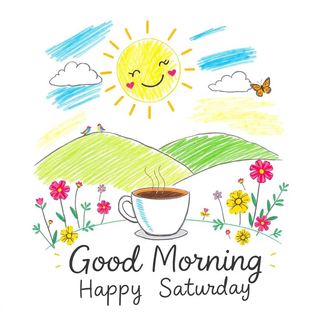 Brighten Up with Good Morning Happy Saturday Images 16 good morning happy saturday images