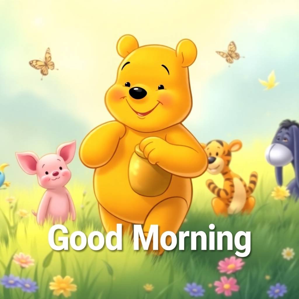 Sweet Winnie the Pooh Good Morning Images 10 winnie the pooh good morning images