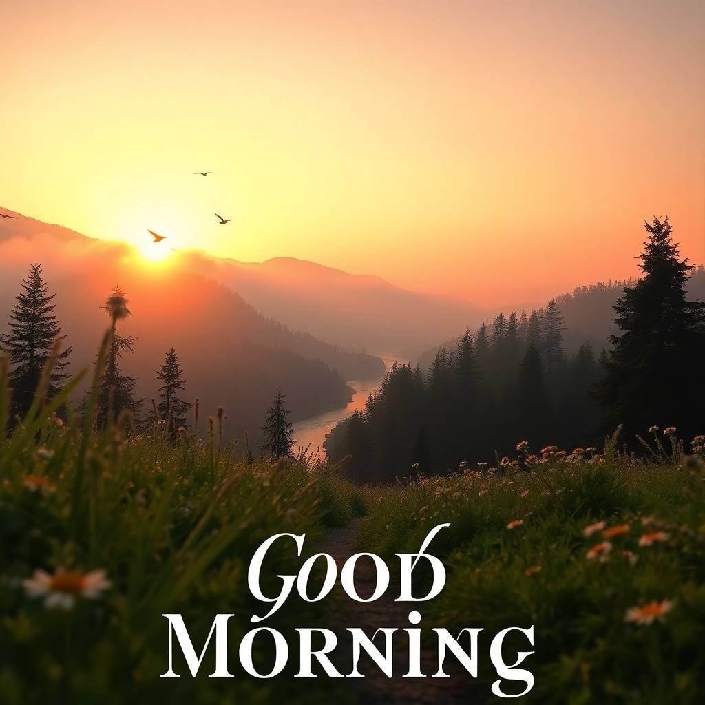 Beautiful Sunrise Good Morning Images with Nature 15 sunrise good morning images with nature