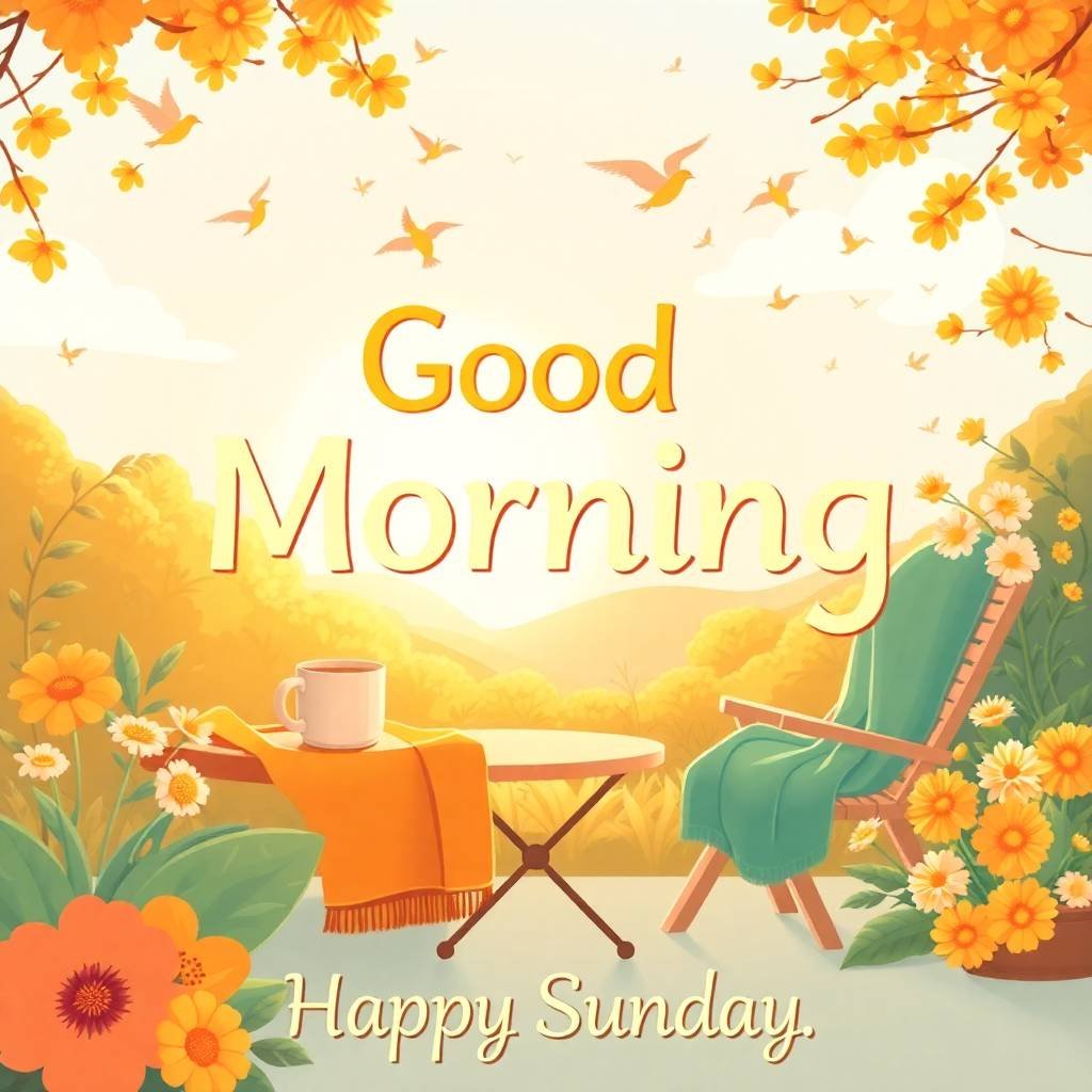 Good Morning Sunday Images to Brighten Your Day 7 good morning sunday images