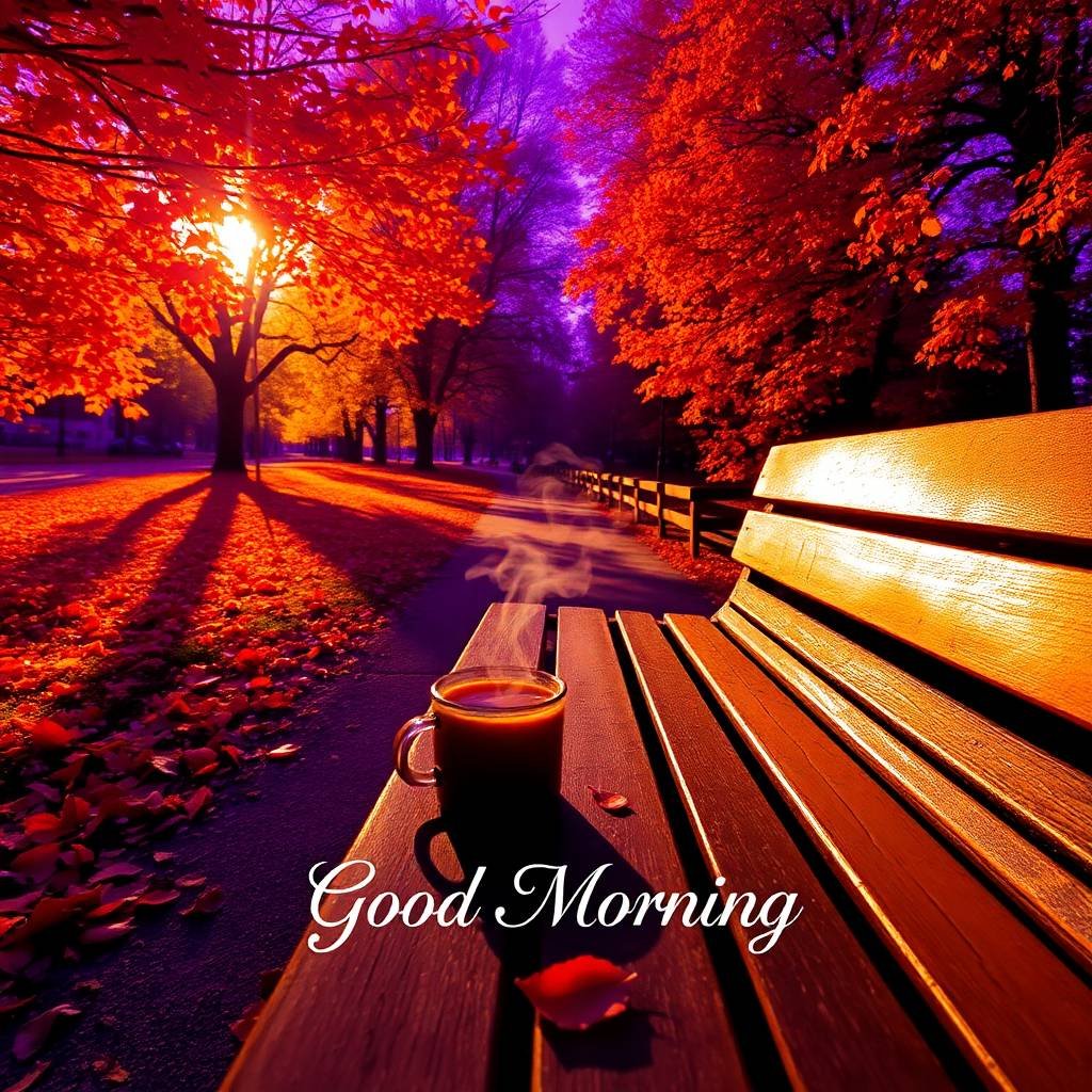 good morning fall images