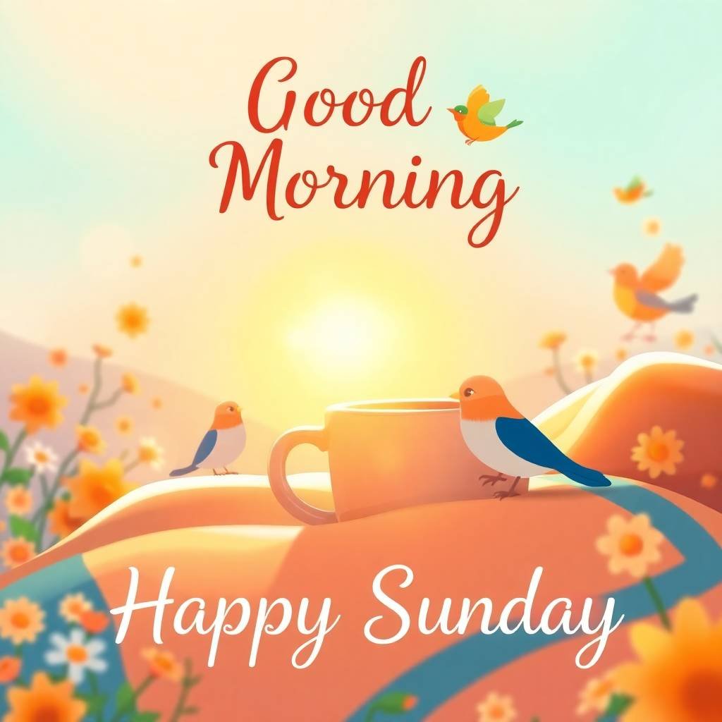 Good Morning Sunday Images to Brighten Your Day 4 good morning sunday images