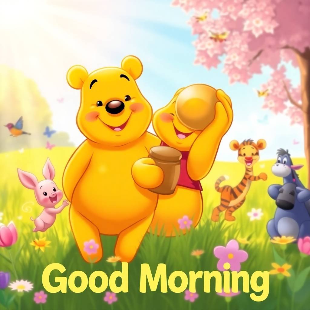 Sweet Winnie the Pooh Good Morning Images 12 winnie the pooh good morning images