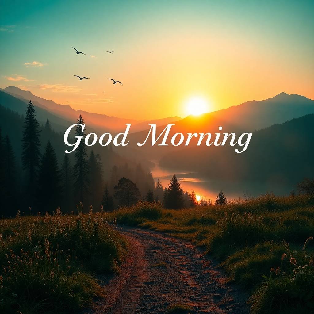 Beautiful Sunrise Good Morning Images with Nature 5 sunrise good morning images with nature
