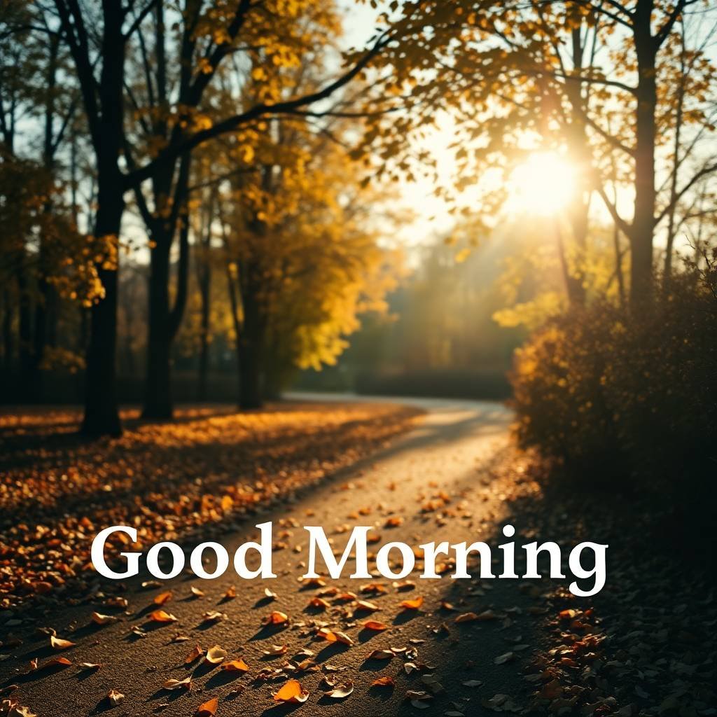 good morning fall images