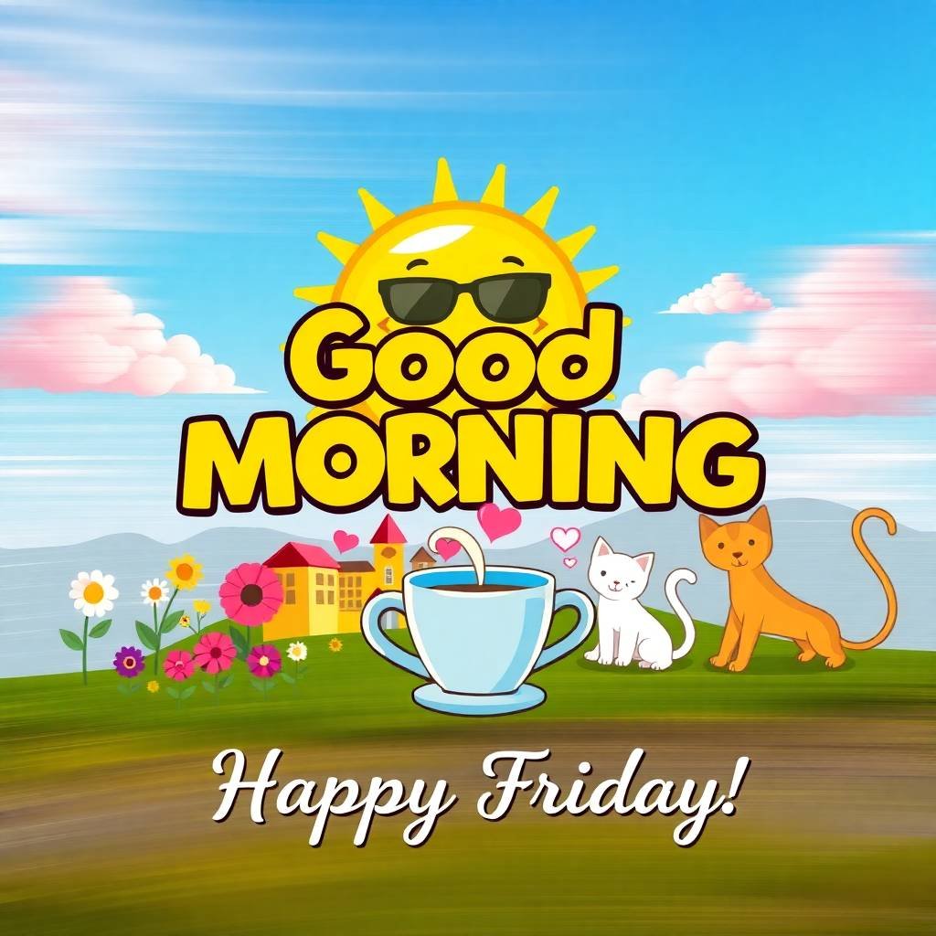 Good Morning Happy Friday Images to Share 18 Good Morning happy friday images
