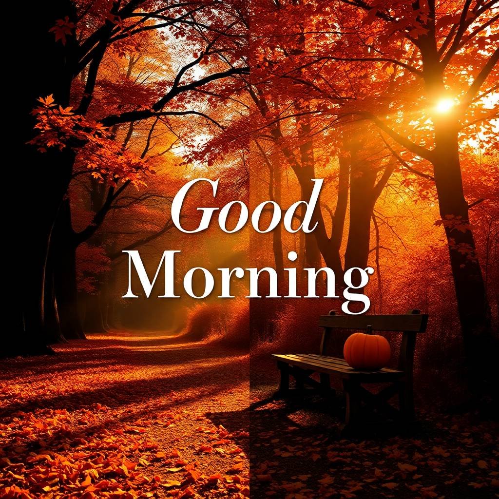 good morning fall images