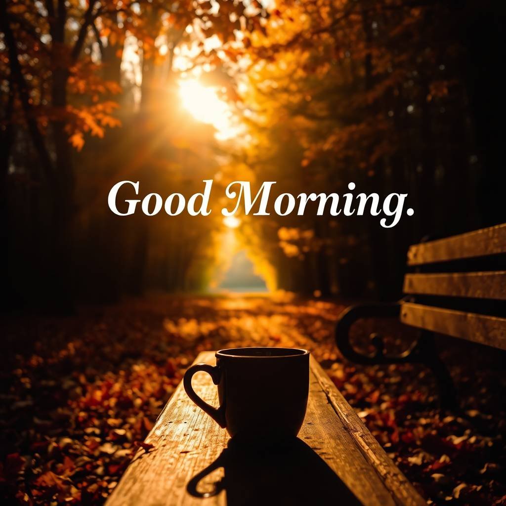 good morning fall images