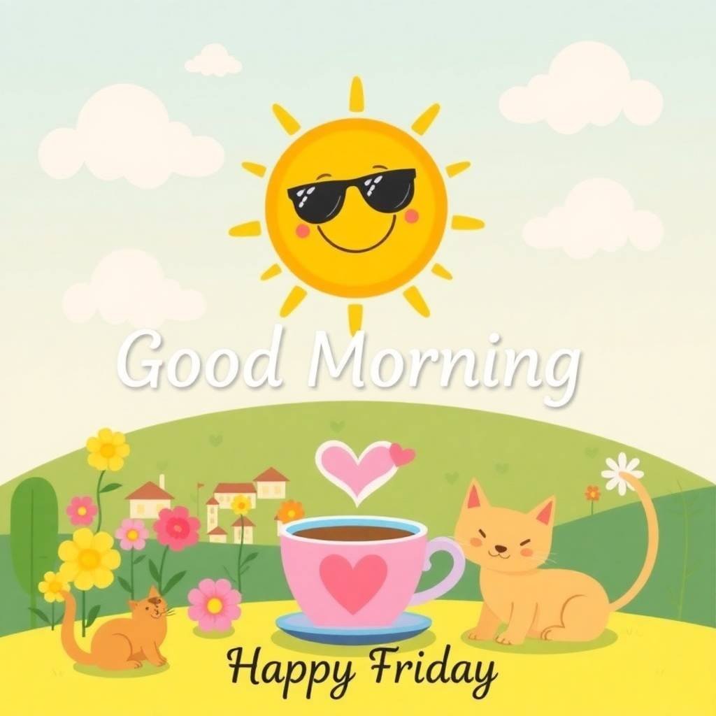 Good Morning Happy Friday Images to Share 7 wqwq Good Morning happy friday images