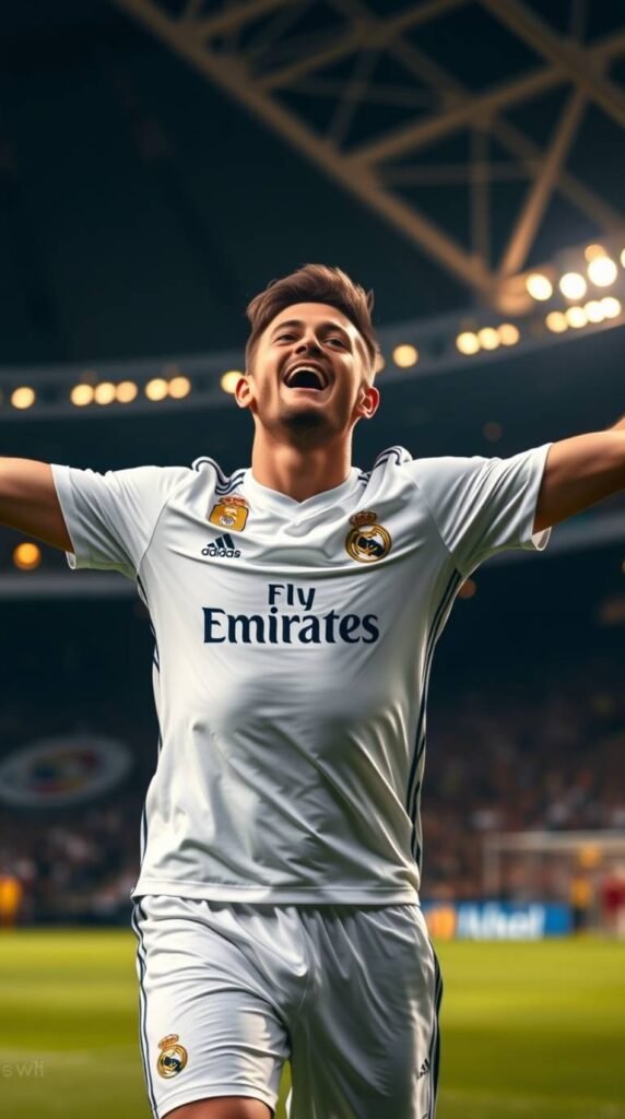 Download the Best Real Madrid Wallpapers: Bellingham, Mbappé & CR7 in 4K Glory 24 duhasdasdasduh