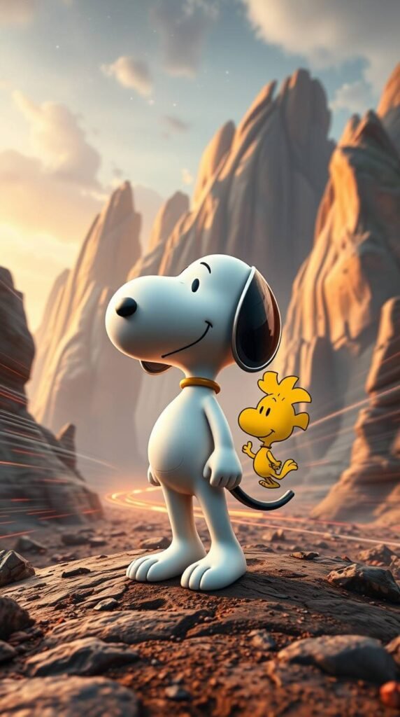 20 Cute & Funny Snoopy iPhone Wallpapers to Brighten Your Lock Screen 6 ffiuh
