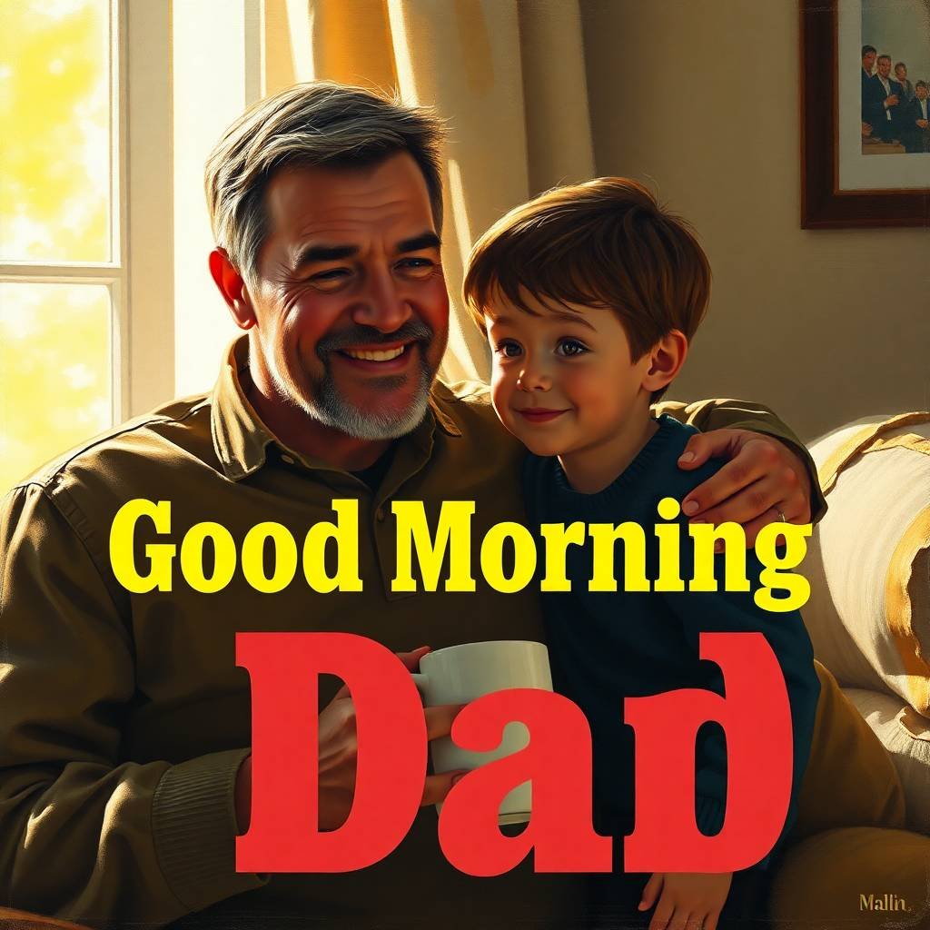 50+ Heartfelt Good Morning Dad Images To Share 8 good morning dad images