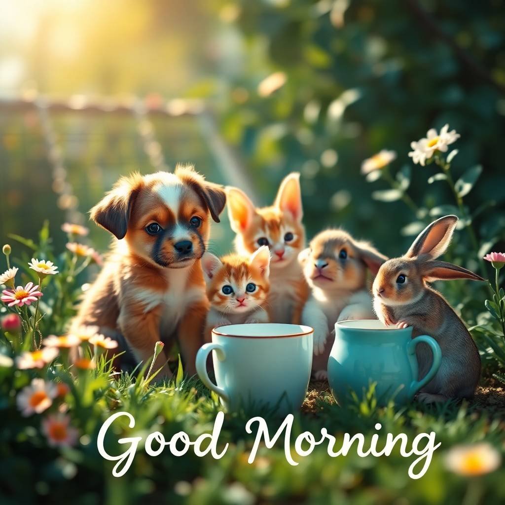 Good Morning with Animals Images To Share 16 good morning with animals