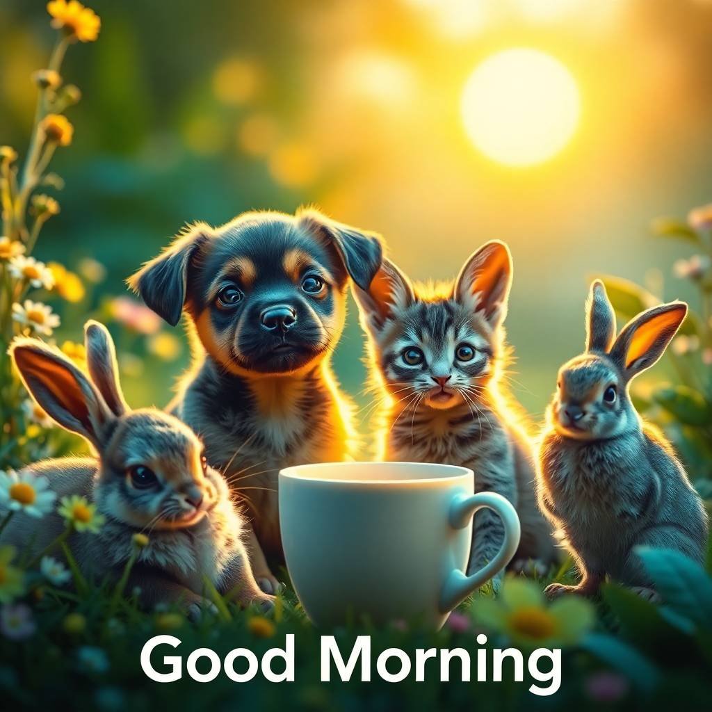 Good Morning with Animals Images To Share 27 good morning with animals