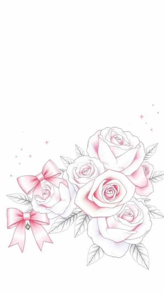 30 Girly & Preppy iPhone Wallpapers (Bows, Ribbons, Roses & More) 20 gygytftfdrdr 2
