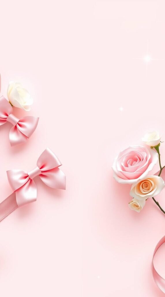 30 Girly & Preppy iPhone Wallpapers (Bows, Ribbons, Roses & More) 4 hohiohoho