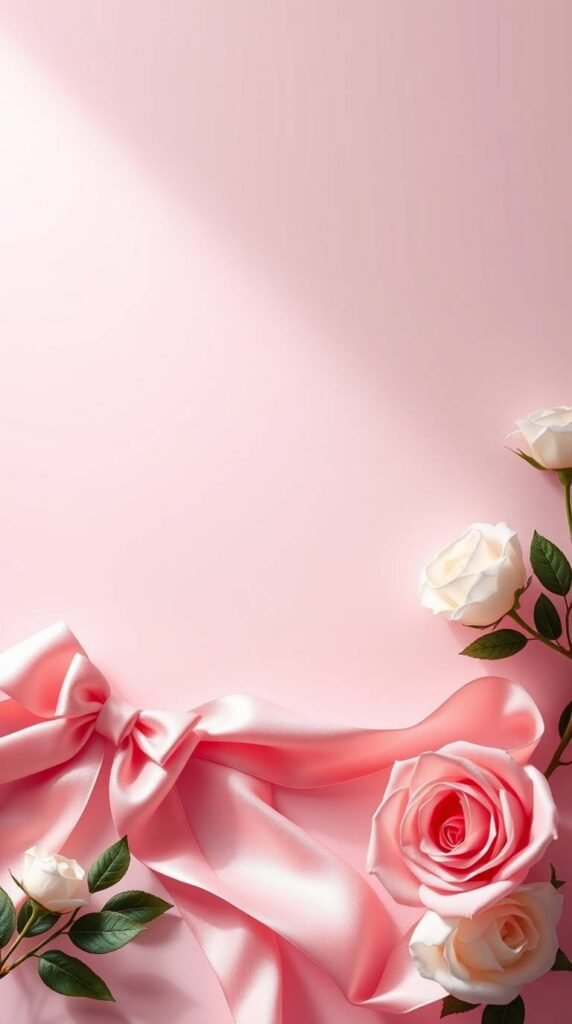 30 Girly & Preppy iPhone Wallpapers (Bows, Ribbons, Roses & More) 3 ijiji