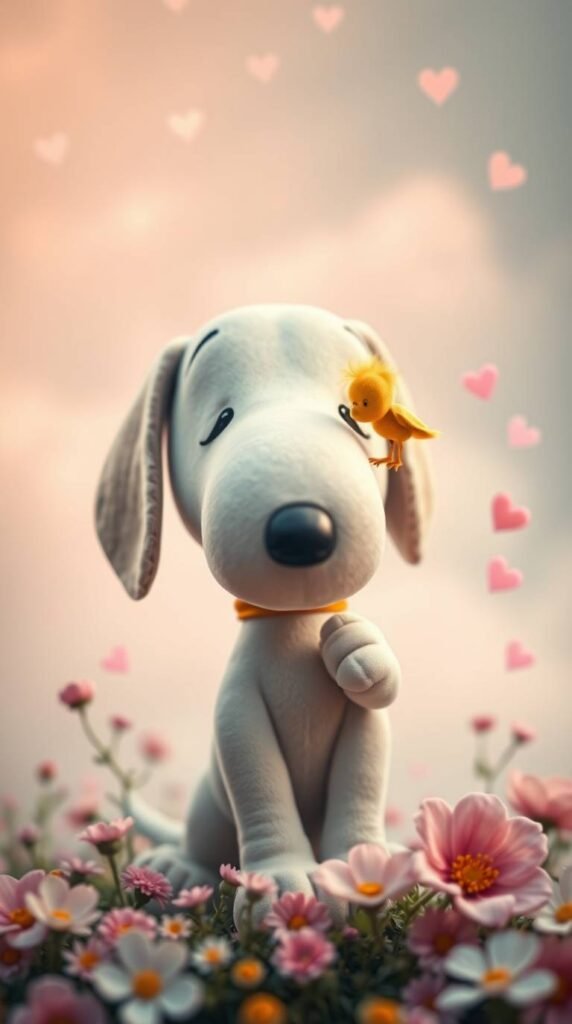 20 Cute & Funny Snoopy iPhone Wallpapers to Brighten Your Lock Screen 16 jijia