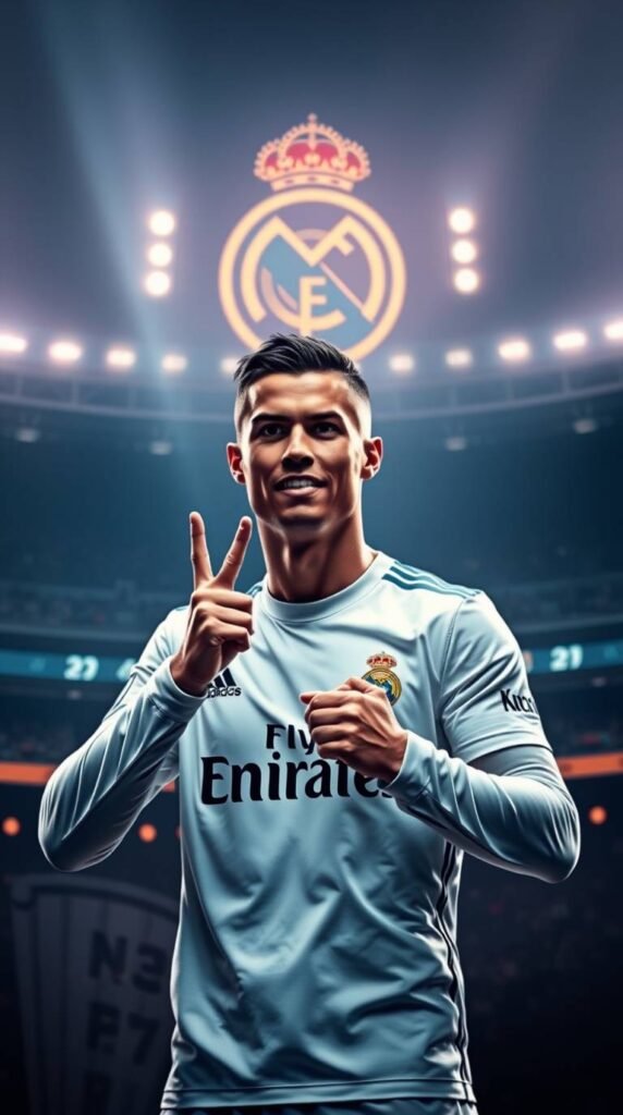 Download the Best Real Madrid Wallpapers: Bellingham, Mbappé & CR7 in 4K Glory 6 jijiji