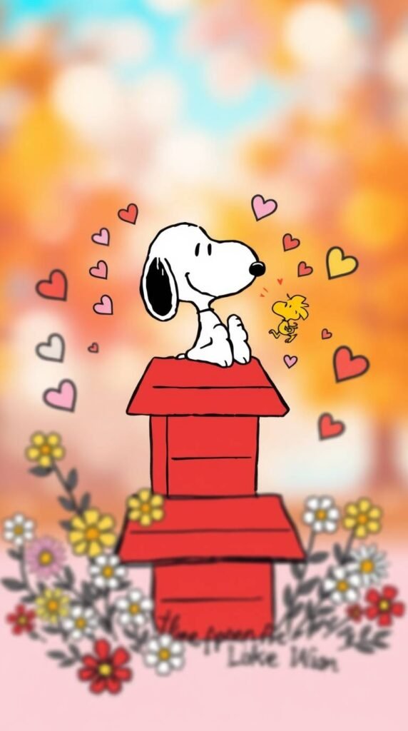 20 Cute & Funny Snoopy iPhone Wallpapers to Brighten Your Lock Screen 9 jiojiojio