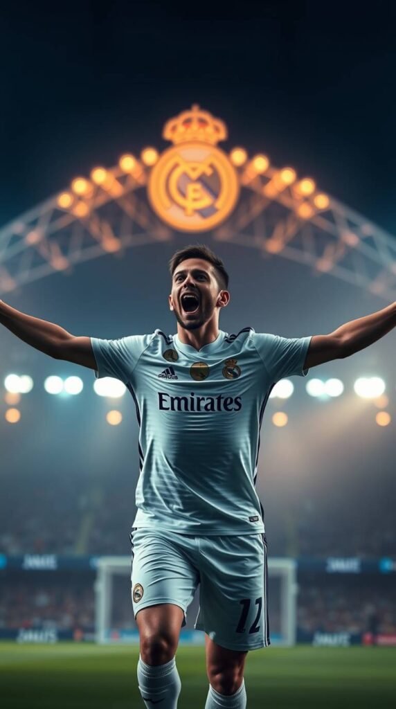 Download the Best Real Madrid Wallpapers: Bellingham, Mbappé & CR7 in 4K Glory 29 ndiasdjioasdioasdj