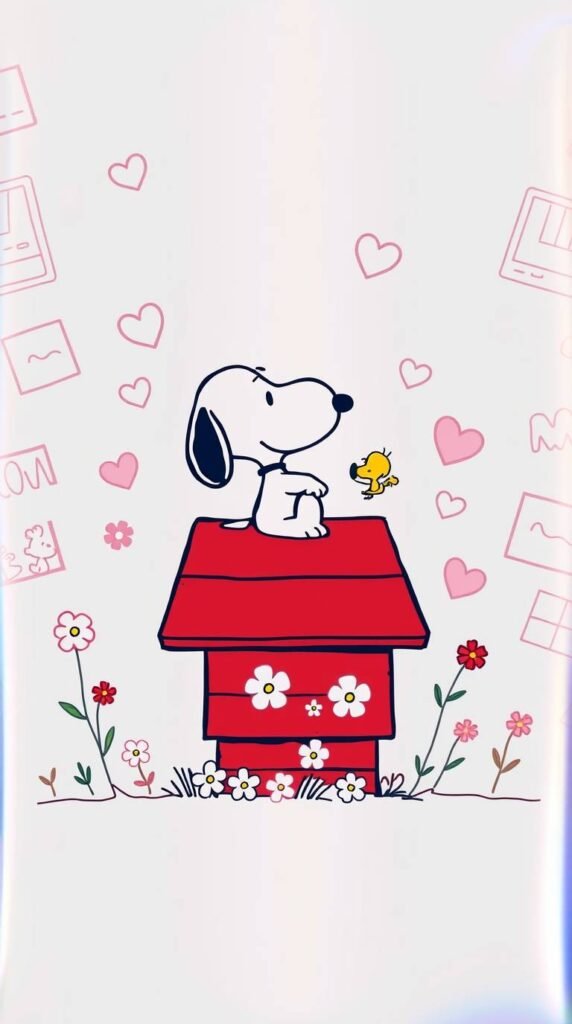 20 Cute & Funny Snoopy iPhone Wallpapers to Brighten Your Lock Screen 7 uhsdda