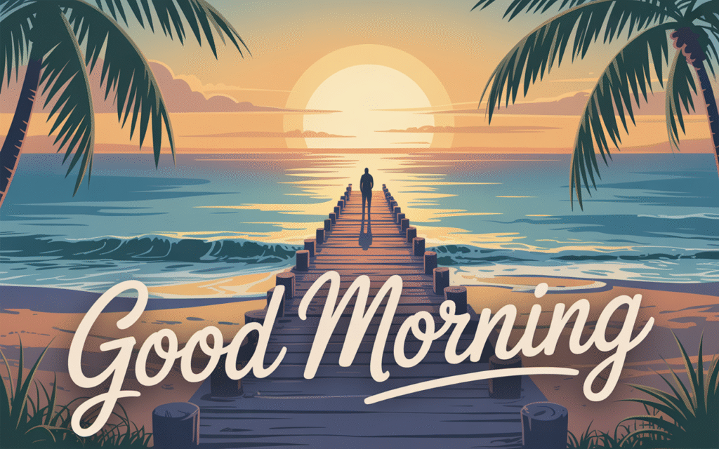 Good Morning Beach Images HD & Quotes 12 Good Morning Beach Images