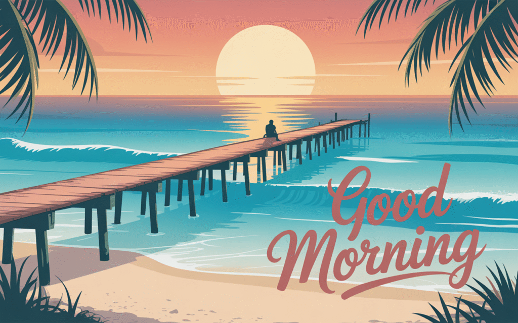 Good Morning Beach Images HD & Quotes 10 Good Morning Beach Images