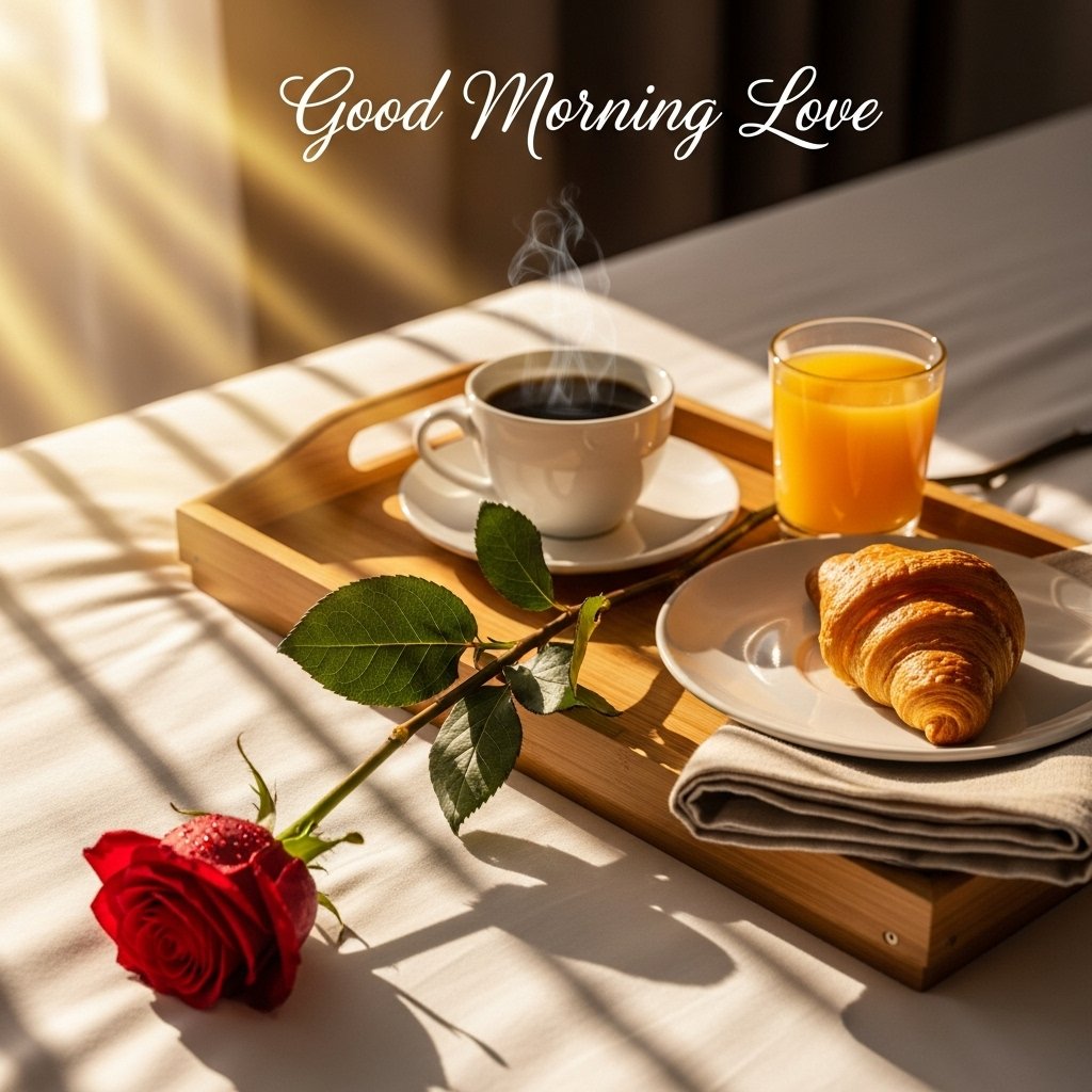 Good Morning Rose Love Images