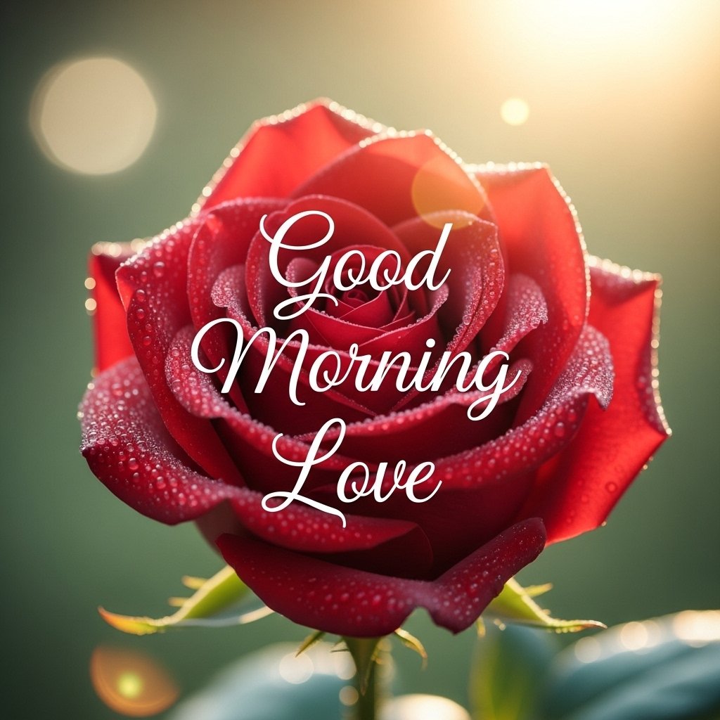 Good Morning Rose Love Images