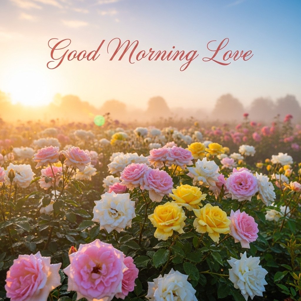 Good Morning Rose Love Images
