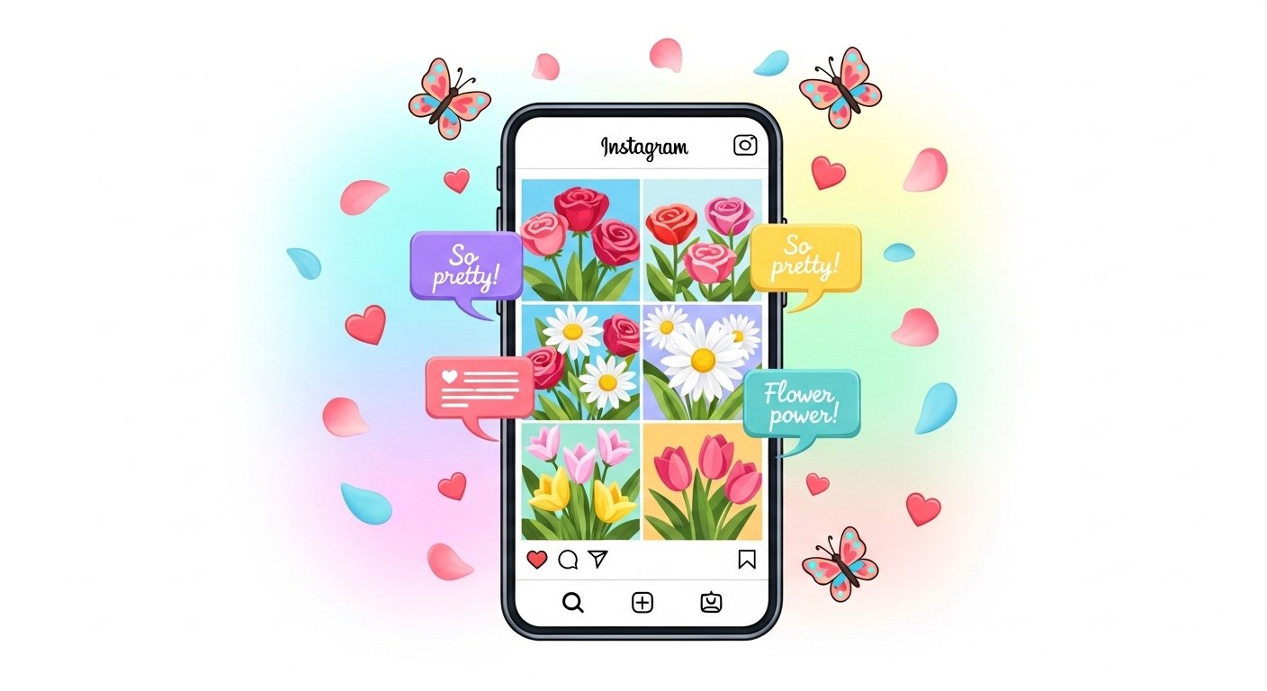 flower captions for instagram posts