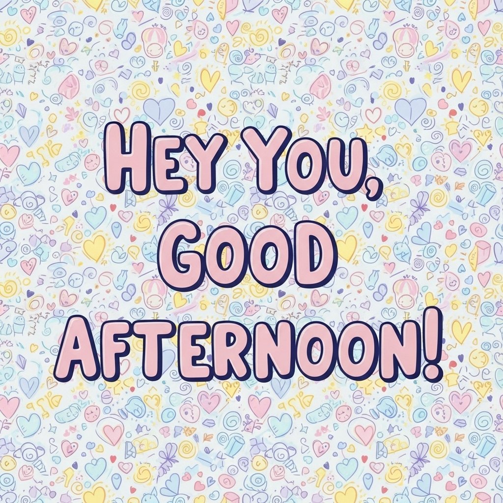 good afternoon images for him