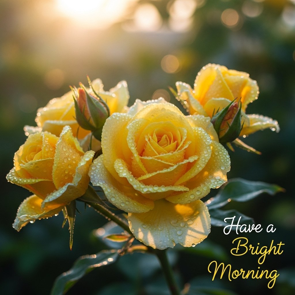 25+ Good Morning Images Yellow Flowers 5 good morning images yellow flowers