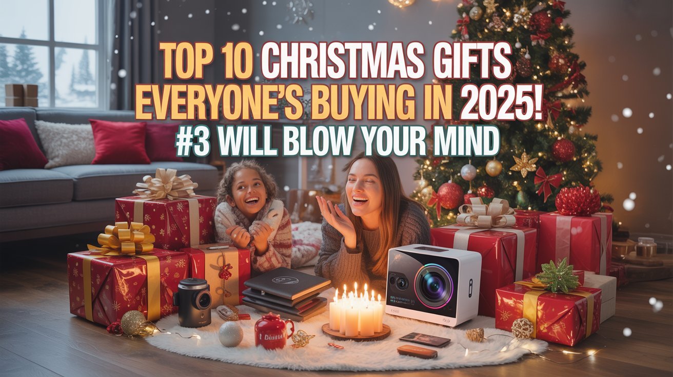 a realistic ultra vibrant christmas christmas gifts for 2025