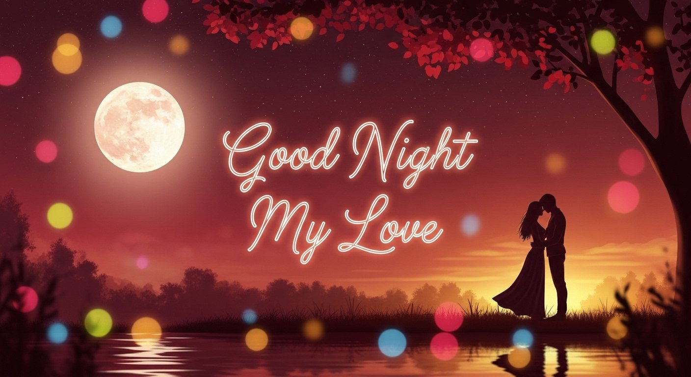 good night images for him