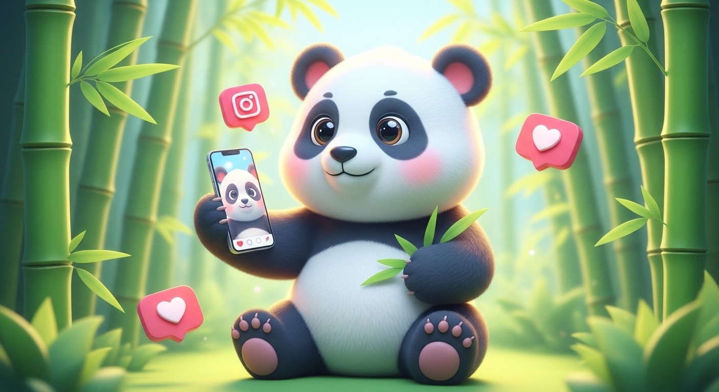 panda captions for instagram