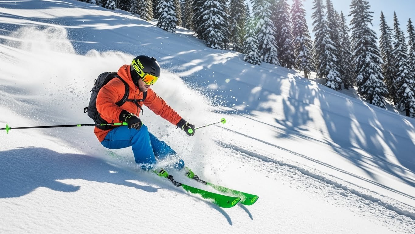 skiing captions for instagram