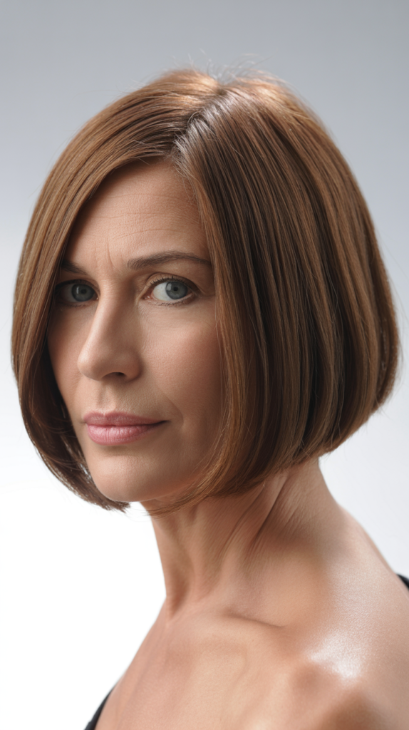 Medium Hairstyles for Thin Fine Hair Over 50: 7 Flattering, Confidence-Boosting Ideas 7 a professional studio portrait of a conf MUjWAqSyTsWEfvja0XNo7g dYmy8RP0SZ 0Pwl0HyF9fw